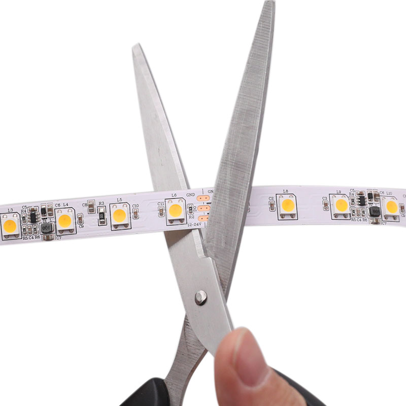 12-24V Wide Voltage Input Individual Addressable White SK6812 LED Strip 16.4FT 60LEDs/m 12-24V Wide Voltage Input Individual Addressable White SK6812 LED Strip 16.4FT 60LEDs/m